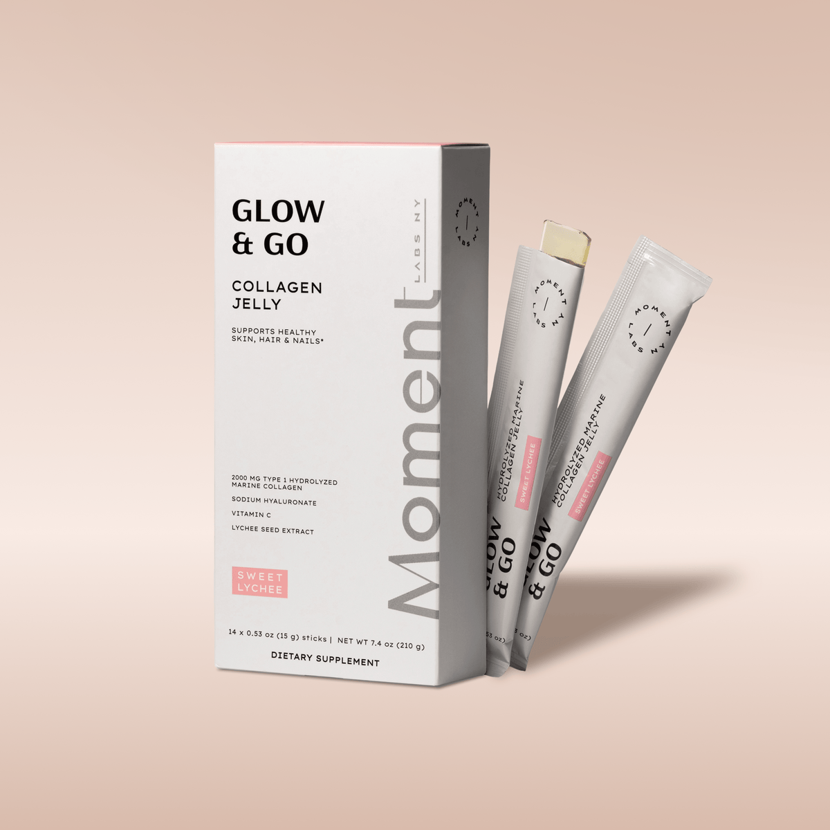 Glow & Go - Hydrolyzed Marine Collagen Jelly Supplement